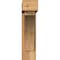 Ekena Millwork Thorton Block Rough Sawn Bracket w/ Offset Brace, Western Red Cedar, 6"W x 20"D x 24"H BKT0604X20X24THR05RWR - alternate 4
